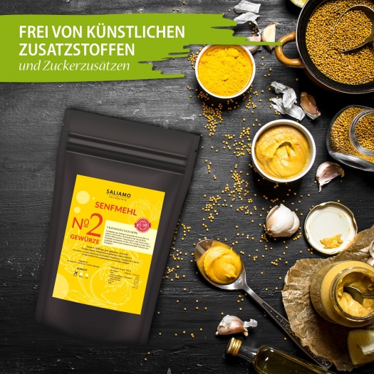 Preview: 250g Senfpulver gemahlen -  Senfpulver